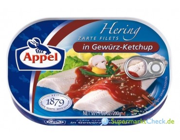 Appel Heringsfilets in Gewürz Ketchup 200g
