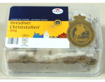 Dr. Quendt Dresdner Christstollen in Scheiben 7 x 80g