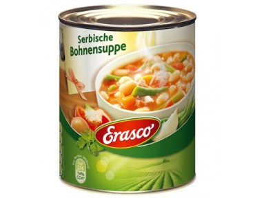 Erasco Serbische Bohnensuppe 800g 