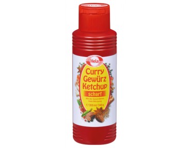 Hela Curry Ketchup Scharf 300ml
