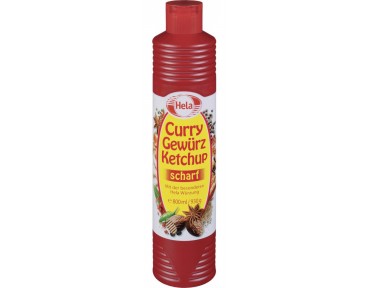 Hela Curry Ketchup Scharf 800ml