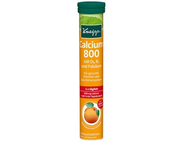 Kneipp Calcium 800 D3, K1, acide folique