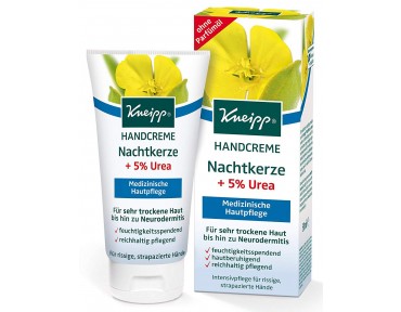 Kneipp crème pour les mains à base d'onagre +5% Urée 50ml