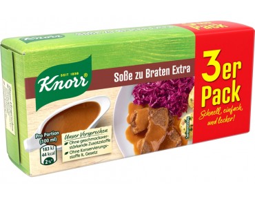 Knorr Sosse zu Braten Extra 3 x 250ml