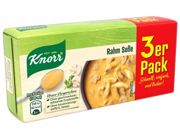 Knorr Rahm Sosse 3 x 250ml
