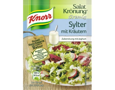 Knorr Salatkrönung Cremig Sylter mit Kräutern x5