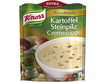Knorr Feinschmecker Kartoffel Steinpilz Cremesuppe