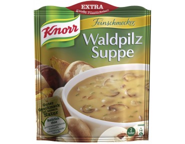 Knorr Feinschmecker Waldpilz Suppe