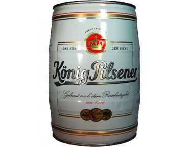 König Pilsener fût de 5 litre
