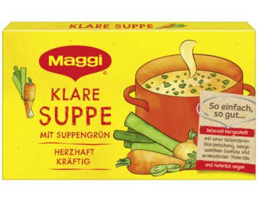 Maggi Klare Suppe mit Suppengrün 8 x 1L 