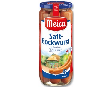 Meica 8 Saft-Bockwurst 720g