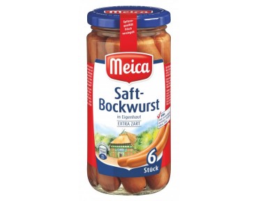 Meica 6 Saft-Bockwurst 180g