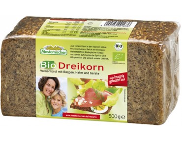 Mestemacher Bio DreiKorn-Brot