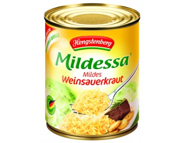 Hengstenberg Mildessa Mildes Weinsauerkraut 850 ml