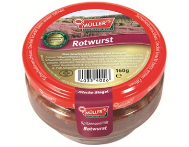 Müller's Rotwurst 160g