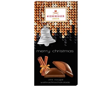 Niederegger chocolat de Noël Praliné Cannelle