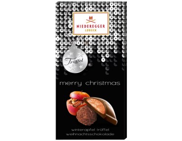Niederegger chocolat de Noël Truffe pomme d'hiver