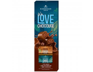 Niederegger We Love Chocolate Mix Coffee Crisp & Double Choc 100g 