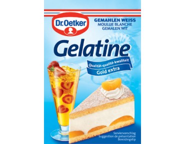 Oetker Gelatine Weiss Gemahlen