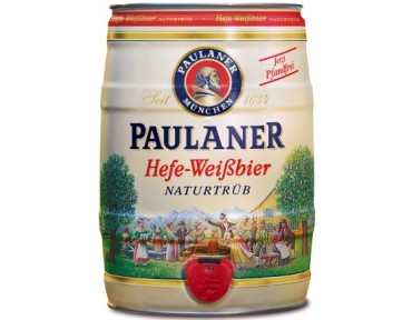Paulaner fut de 5L Hefe-Weissbier Naturtrüb