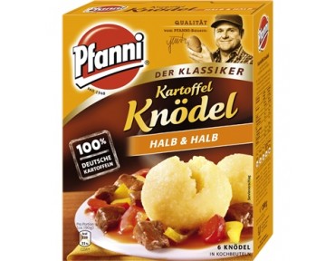 Pfanni 6 Kartoffel Knödel Der Klassiker halb & halb