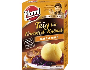 Pfanni Teig für Kartoffel-Knödel halb & halb 12 stück