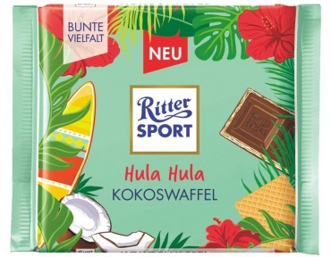 Ritter Sport "Hula Hula" Kokoswaffel