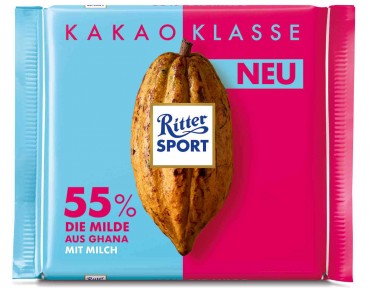 Ritter Sport Kakao 55% Ghana 100g