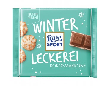 Ritter Sport Winter Kokosmakrone 100g 