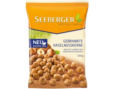 Seeberger noisettes caramélisées 150g