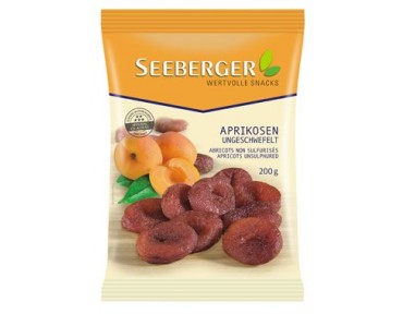 Seeberger abricots non sulfurisés 200g