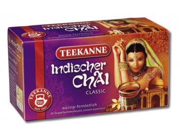 Teekanne Indischer Chai Schwarztee 