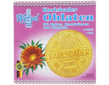 Wetzel Karlsbader Oblaten 125g