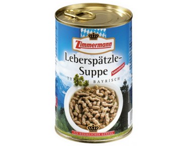 Zimmermann Leberspätzle Suppe 400ml