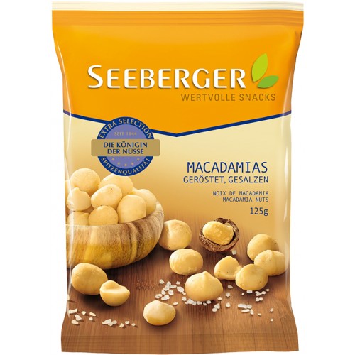 Noix De Macadamia - Salées - Grillées À Sec – Bassé Nuts