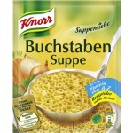 Knorr Suppenliebe Buchstabensuppe