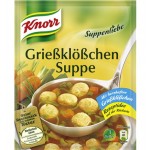 Knorr Suppenliebe Grießklößchensuppe
