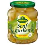 Cornichons à la moutarde en rondelles 370 ml