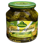 Kühne Cornichons Gourmand doux au miel 580 ml