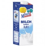 Minus L Lait sans Lactose entier 3,8% pack de 1L 