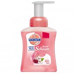Sagrotan Savon mousse pour les mains à l'extrait de fleurs de cerisier et de rose