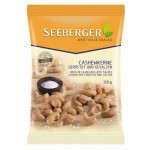 Seeberger Noix de cajou grillés et salées 150g