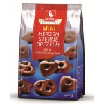 Weiss Herzen Sterne Brezeln Vollmilch 400g