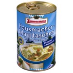 Zimmermann Hausmacher Maultaschen Suppe