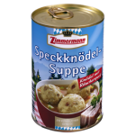 Zimmermann soupe de knödel au lard