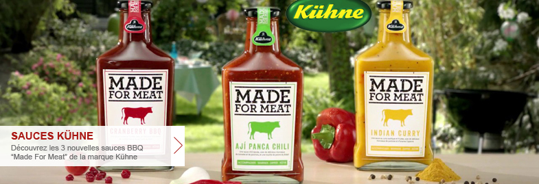 sauces Kühne Made for Meat